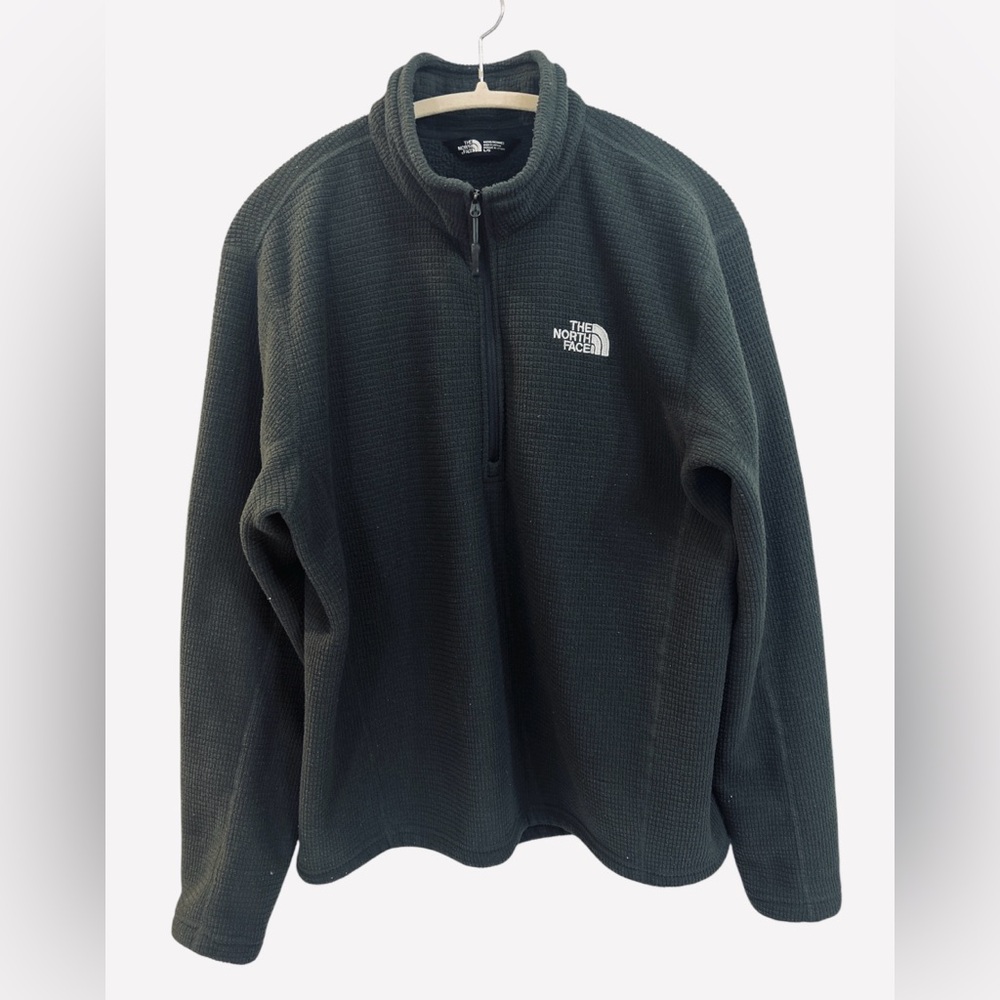 The North Face Gray Quarter Zip Sweatshirt, Men’s L